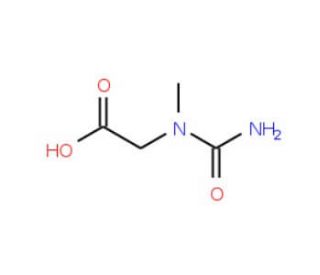 [(aminocarbonyl)(methyl)amino]acetic acid (CAS 30565-25-4) - chemical structure image