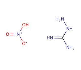 Aminoguanidine nitrate (CAS 10308-82-4) - chemical structure image