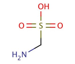 Aminomethanesulfonic acid (CAS 13881-91-9) - chemical structure image