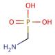 (Aminomethyl)phosphonic acid (CAS 1066-51-9) - chemical structure image