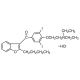 Amiodarone Hydrochloride (CAS 19774-82-4) - chemical structure image