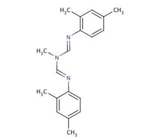 Amitraz (CAS 33089-61-1) - chemical structure image