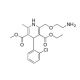 Amlodipine (CAS 88150-42-9) - chemical structure image