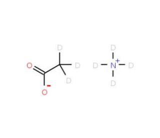 Ammonium acetate-d<sub>7</sub> (CAS 194787-05-8) - chemical structure image
