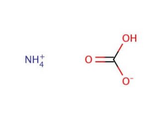 Ammonium bicarbonate (CAS 1066-33-7) - chemical structure image