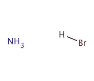 Ammonium bromide (CAS 12124-97-9) - chemical structure image