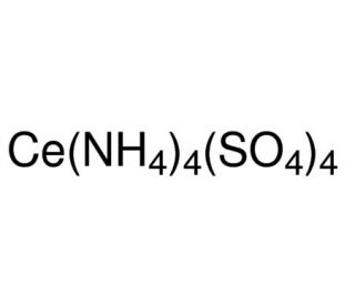 Ammonium cerium(IV) sulfate (CAS 7637-03-8) - chemical structure image