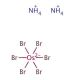 Ammonium hexabromoosmiate(IV) (CAS 24598-62-7) - chemical structure image