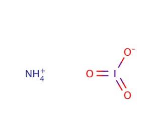 Ammonium iodate (CAS 13446-09-8) - chemical structure image