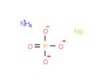 Ammonium magnesium phosphate hydrate (CAS 7785-21-9) - chemical structure image