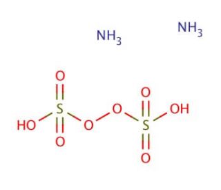 Ammonium persulfate (CAS 7727-54-0) - chemical structure image
