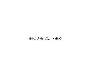 Ammonium phosphomolybdate hydrate (CAS 54723-94-3) - chemical structure image