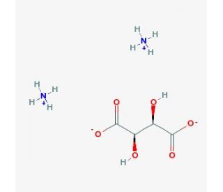 Ammonium tartrate dibasic (CAS 3164-29-2) - chemical structure image