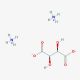 Ammonium tartrate dibasic (CAS 3164-29-2) - chemical structure image