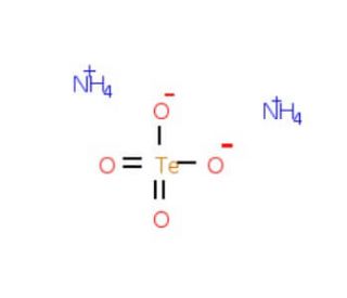 Ammonium tellurate (CAS 13453-06-0) - chemical structure image