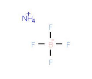 Ammonium tetrafluoroborate (CAS 13826-83-0) - chemical structure image