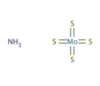 Ammonium tetrathiomolybdate (CAS 15060-55-6) - chemical structure image