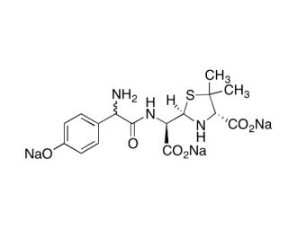Amoxycilloic acid (mixture of diastereomers) - chemical structure image