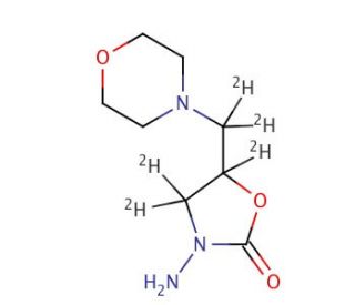 AMOZ-d5 (CAS 1017793-94-0) - chemical structure image