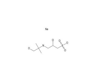 AMPSO sodium salt (CAS 102029-60-7) - chemical structure image