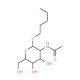 Amyl 2-acetamido-2-deoxy-b-D-glucopyranoside (CAS 94483-64-4) - chemical structure image