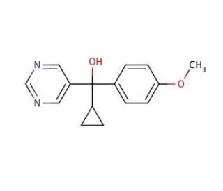 Ancymidol (CAS 12771-68-5) - chemical structure image