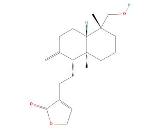 Andrograpanin - chemical structure image