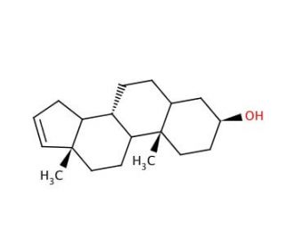 Androst-16-en-3-ol (CAS 7148-51-8) - chemical structure image