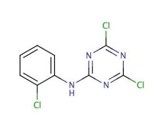 Anilazine (CAS 101-05-3) - chemical structure image