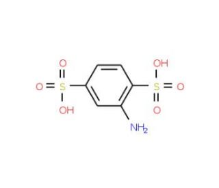 Aniline-2,5-disulfonic acid (CAS 98-44-2) - chemical structure image