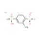 Aniline-2,5-disulphonic acid monosodium salt (CAS 24605-36-5) - chemical structure image