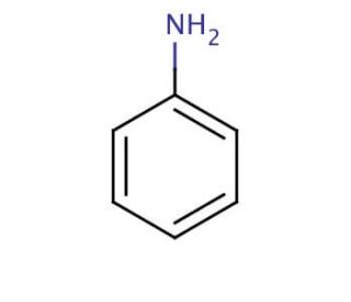 Aniline (CAS 62-53-3) - chemical structure image