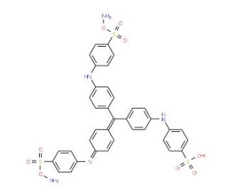Aniline Blue diammonium salt (CAS 66687-07-8) - chemical structure image