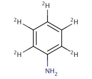 Aniline-d5 (CAS 4165-61-1) - chemical structure image