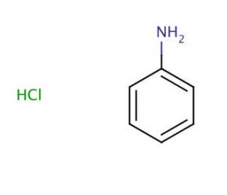 Aniline hydrochloride (CAS 142-04-1) - chemical structure image
