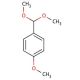 Anisaldehyde dimethyl acetal (CAS 2186-92-7) - chemical structure image