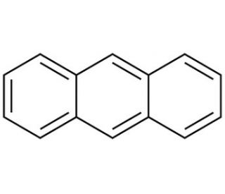 Anthracene (CAS 120-12-7) - chemical structure image