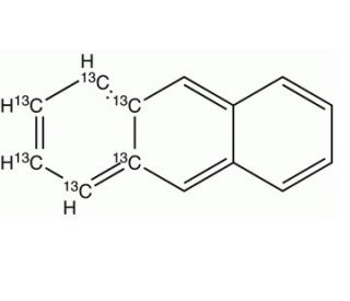 Anthracene-13C6 (CAS 189811-60-7) - chemical structure image