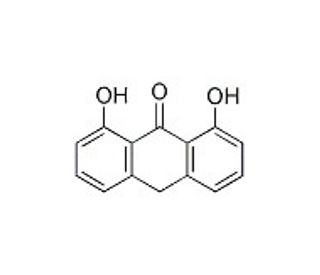 Anthralin (CAS 1143-38-0) - chemical structure image