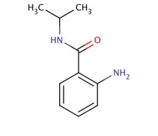 Anthranilic acid isopropylamide (CAS 30391-89-0) - chemical structure image