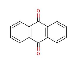 Anthraquinone (CAS 84-65-1) - chemical structure image