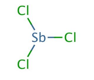 Antimony (III) Chloride (CAS 10025-91-9) - chemical structure image