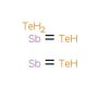 Antimony(III) telluride (CAS 1327-50-0) - chemical structure image