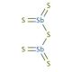 Antimony(V) sulfide (CAS 1315-04-4) - chemical structure image
