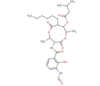 Antimycin A1 (CAS 642-15-9) - chemical structure image