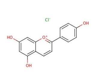 Apigeninidin chloride (CAS 1151-98-0) - chemical structure image