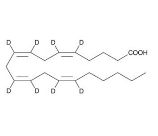 Arachidonic Acid-d8 (CAS 69254-37-1) - chemical structure image