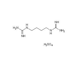Arcaine sulfate (CAS 14923-17-2) - chemical structure image