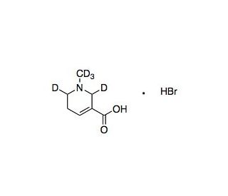 Arecaidine-d5 Hydrobromide (CAS 131448-17-4) - chemical structure image