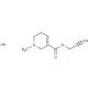Arecaidine propargyl ester hydrobromide 的分子结构, CAS编号: 116511-28-5 Arecaidine propargyl ester hydrobromide (CAS 116511-28-5) - chemical structure image